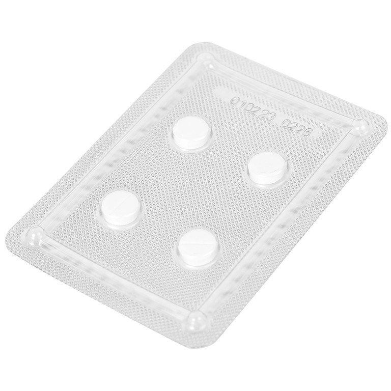 Thuốc chống say tàu xe Momvina Hadiphar điều trị chứng buồn nôn, nôn, chóng mặt (25 vỉ x 4 viên)