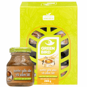 Nước Yến Sào Và Sâm Lát Greenbird (4 hũ x 72g)