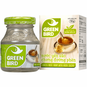 Nước Yến Sào Chưng Đường Phèn Greenbird (hũ 72g)