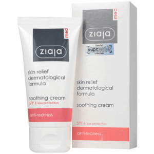Kem bôi Ziaja Med Skin Relief Dermatological Formula Soothing Cream ngừa mẩn đỏ, làm dịu da (50ml)
