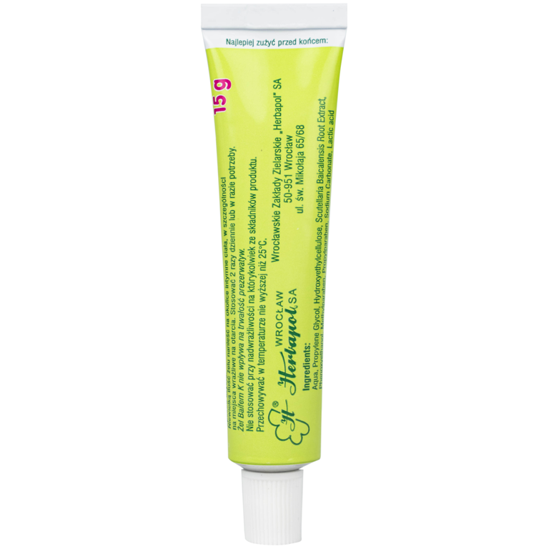 Gel thảo dược Baifem K Herbapol làm dịu nhẹ, giảm cảm giác khó chịu do ngứa, kích ứng, mẩn đỏ da (15g)