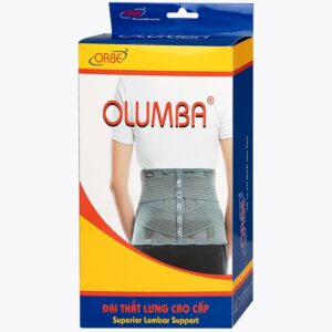 Đai thắt lưng cao cấp Olumba Size XL dự phòng tổn thương cột sống thắt lưng