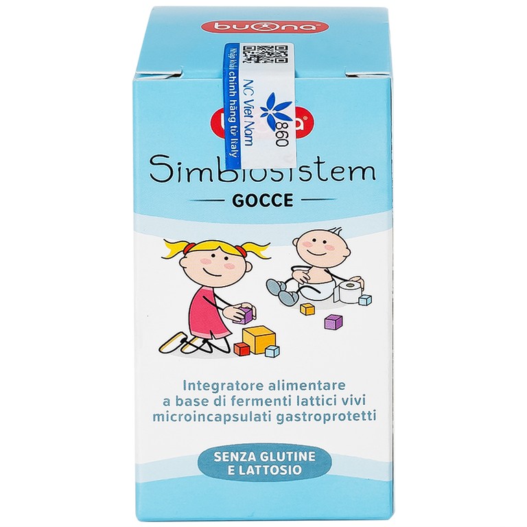 Dung dịch Simbiosistem Gocce 10ml Buona bổ sung lợi khuẩn đường ruột