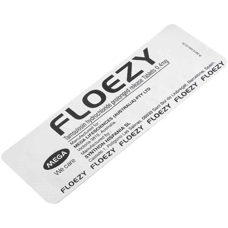 Thuốc Floezy 0.4mg MEGA We care điều trị triệu chứng của đường tiểu dưới (3 vỉ x 10 viên)
