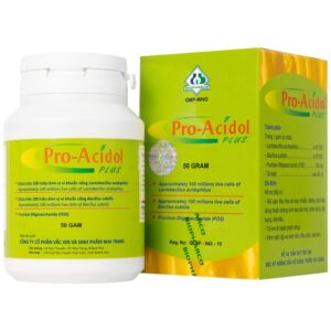 Thuốc Pro-Acidol Plus 50g Biopharco điều trị rối loạn tiêu hóa, viêm ruột, tiêu chảy, táo bón