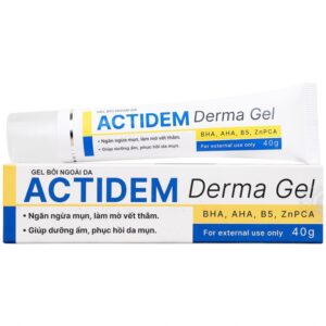 Gel Actidem Derma giúp ngăn ngừa mụn, làm mờ vết thâm (40g)