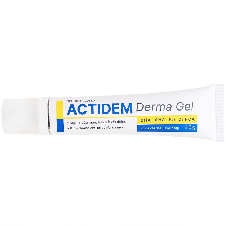 Gel Actidem Derma giúp ngăn ngừa mụn, làm mờ vết thâm (40g)