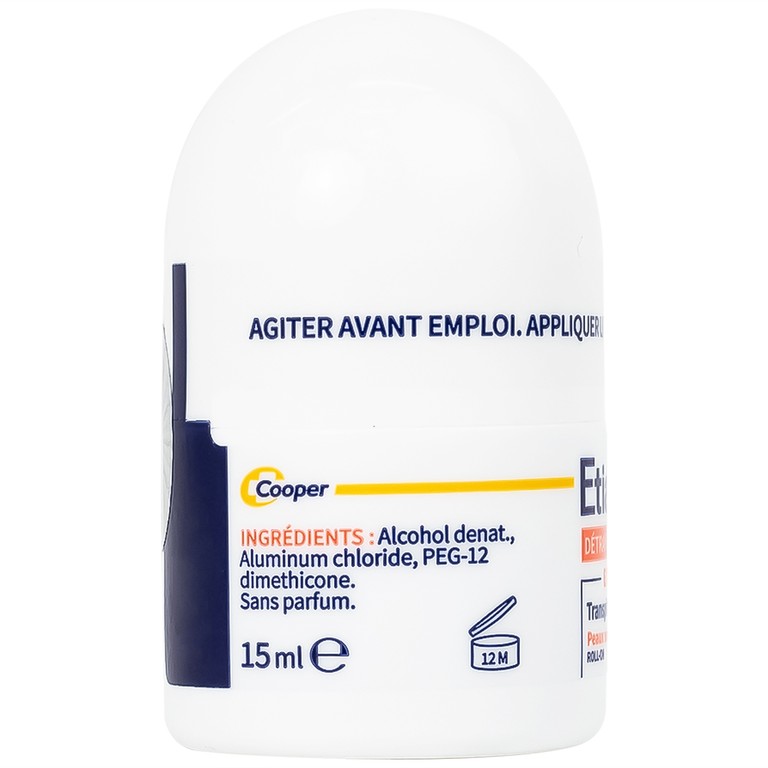 Lăn khử mùi Etiaxil Detranspirant Extreme Peaux Normales giúp khử mùi cơ thể (15ml)