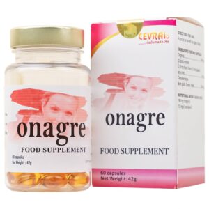 Viên uống Onagre Cevrai hỗ trợ giảm quá trình oxy hóa, giúp cải thiện độ ẩm cho da, giúp da sáng đẹp (60 viên)