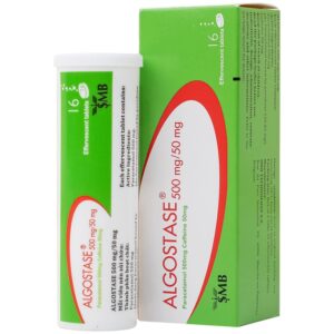 Thuốc Algostase 500mg/50mg SMB điều trị đau nhẹ đến vừa và hạ sốt (16 viên)