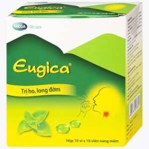 Thuốc Eugica MEGA We care điều trị ho đờm, cảm cúm, sổ mũi (10 vỉ x 10 viên)