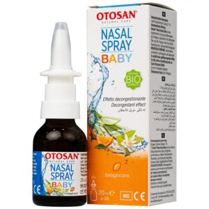 Xịt mũi Otosan Nasal Spray Baby 20ml hỗ trợ viêm mũi do virus, vi khuẩn, dị ứng