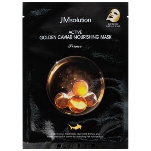 Mặt nạ miếng JMSolution Active Golden Caviar Nourishing Mask trứng cá tầm phục hồi, làm sáng da (Gói 30ml)