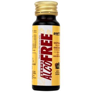 Dung dịch Alcofree Rohto giảm các triệu chứng khó chịu do uống rượu bia (50ml)