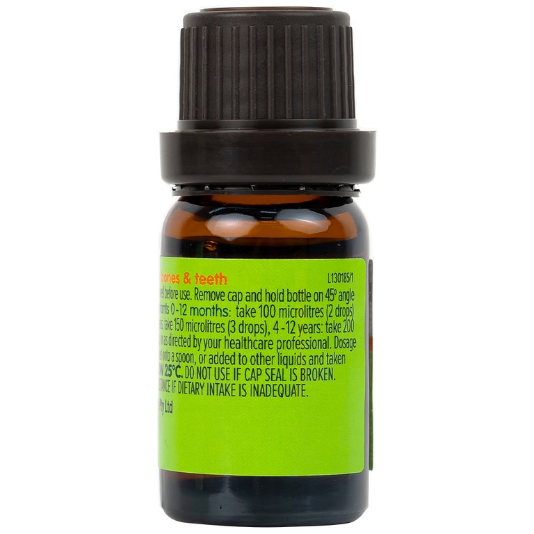 Siro Brauer Baby Kids D3+k2 High Potency MK-7 Drops bổ sung vitamin D3 và vitamin K2 (10ml)