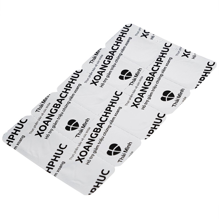 Viên uống Xoang Bach Phuc Thái Minh hỗ trợ giảm triệu chứng viêm xoang (2 vỉ x 10 viên)