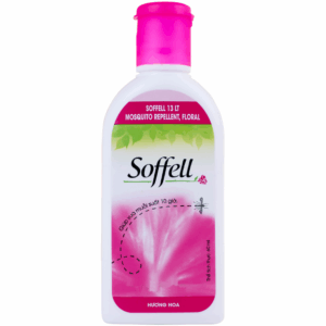 Kem xua muỗi Soffell hương hoa giúp chống muỗi trong suốt 10 giờ (60ml)