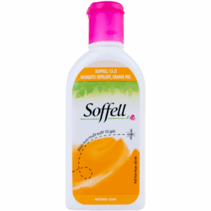 Kem xua muỗi Soffel hương cam giúp chống muỗi suốt 10 giờ (60ml)