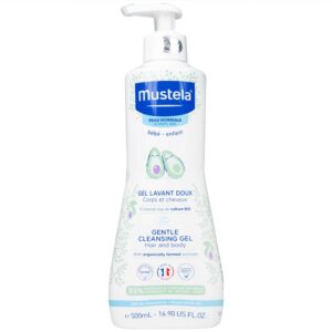 Gel tắm gội trẻ em Mustela Gentle Cleansing Gel Lavant Doux (500ml)