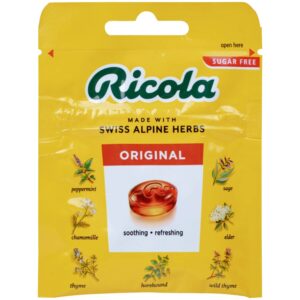 Kẹo Ngậm Ho Không Đường Thảo Mộc Ricola Original Herb (17.5g)