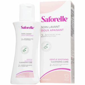 Dung dịch vệ sinh Saforelle Soin Lavant Doux Apaisant giúp bảo vệ và làm dịu (100ml)