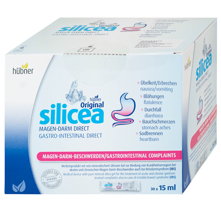 Gel tiêu hoá Silicea hỗ trợ điều trị các triệu chứng về đường tiêu hóa (30 gói x 15ml)