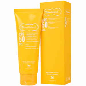 Gel chống nắng cho da mụn và nhạy cảm Teenilicious SPF 50 (75g)