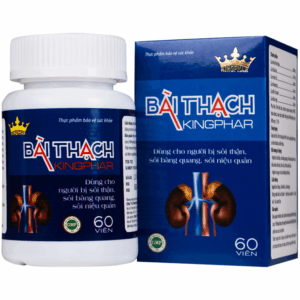 Viên uống Bài Thạch Kingphar lợi tiểu, hỗ trợ giảm nguy cơ viêm đường tiết niệu (60 viên)