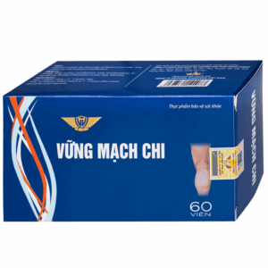 Viên uống Vững Mạch Chi Kingphar hỗ trợ tăng tính bền thành mạch, giảm nguy cơ suy tĩnh mạch (6 vỉ x 10 viên)