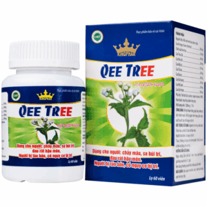 Viên uống Qee Tree Kingphar tăng độ bền thành mạch, nhuận tràng, chống táo bón (60 viên)