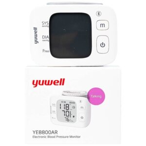 Máy đo huyết áp điện tử cổ tay Yuwell YE8800AR cảnh báo rung nhĩ, ngăn ngừa đột quỵ