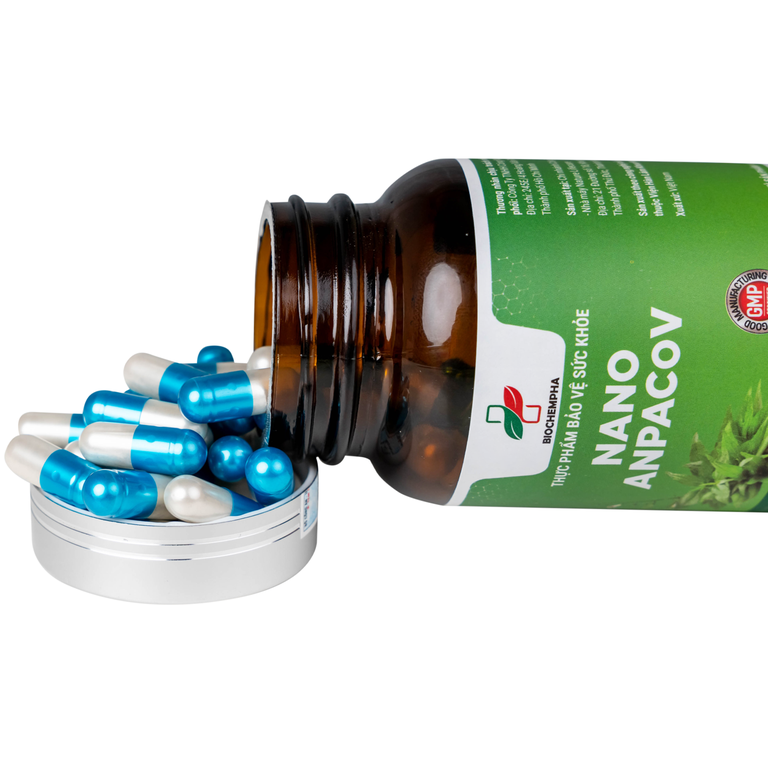Viên uống giảm ho Nano Anpacov Biochempha (60 viên)