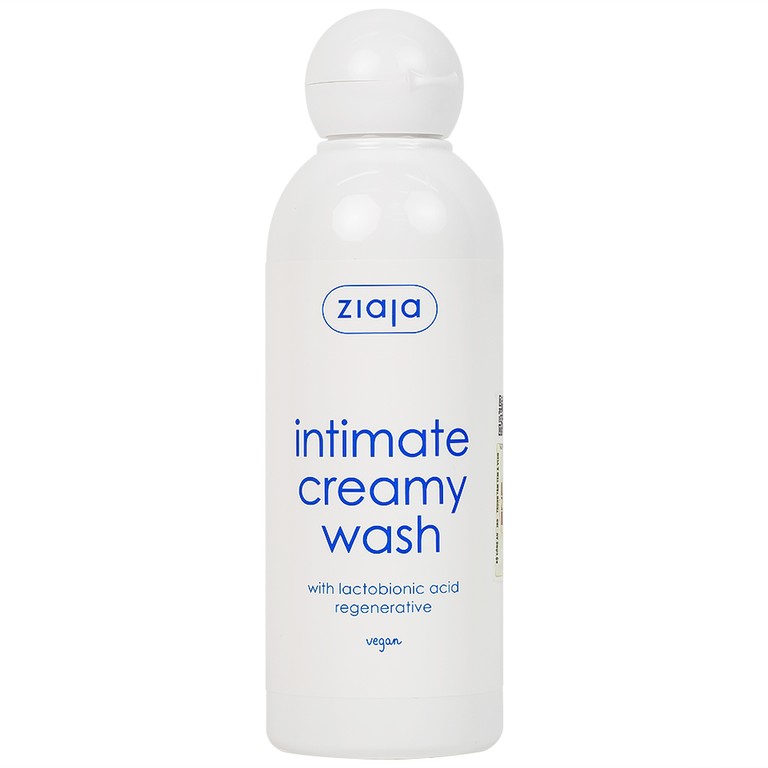 Kem vệ sinh phụ nữ Ziaja Intimate Lactobionic Acid khử mùi, dưỡng ẩm (200ml)