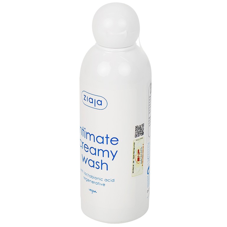 Kem vệ sinh phụ nữ Ziaja Intimate Lactobionic Acid khử mùi, dưỡng ẩm (200ml)