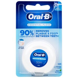 Chỉ nha khoa Oral-B Essential Floss làm sạch giữa các khe răng (6 cuộn)
