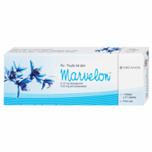 Thuốc tránh thai Marvelon Organon (21 viên)