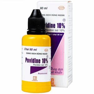 Dung dịch Povidine 10% sát trùng viết thương (Chai 90ml)