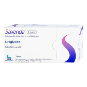 Dung dịch tiêm saxenda 6mg/ml novo nordisk hỗ trợ giảm cân cho người béo phì (hộp 3 cây)