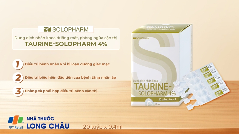 Taurine Solopharm 4% 1