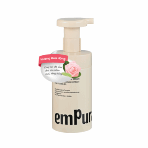 Bọt Tuyết Vệ Sinh Phụ Nữ emPura Foaming Femenie Wash hoa hồng 150ml