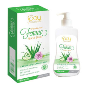 Dung dịch vệ sinh Femina Nano Silver hương lô hội – Làm sạch, kháng khuẩn, khử mùi hiệu quả