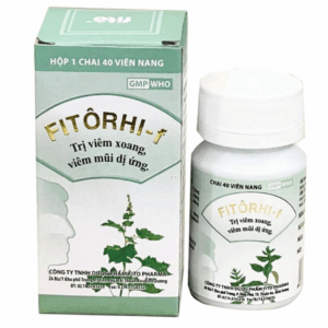 Thuốc Fitôrhi – F Fito điều trị cho những người bị viêm xoang, viêm mũi dị ứng (40 viên)
