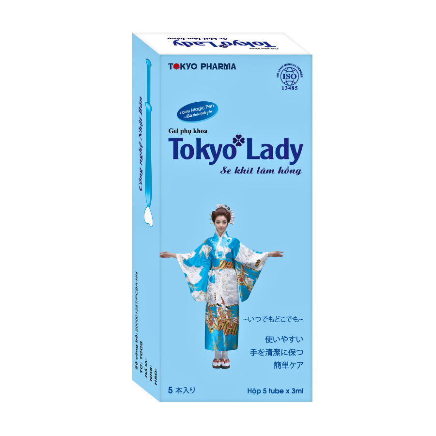 Gep Phụ khoa Tokyo Lady (Hộp 05 tuýp)