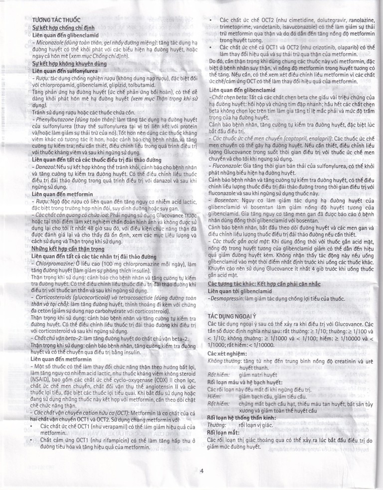 Thuốc Glucovance 500mg/5mg Merck điều trị bệnh đái tháo đường típ 2 (2 vỉ x 15 viên)