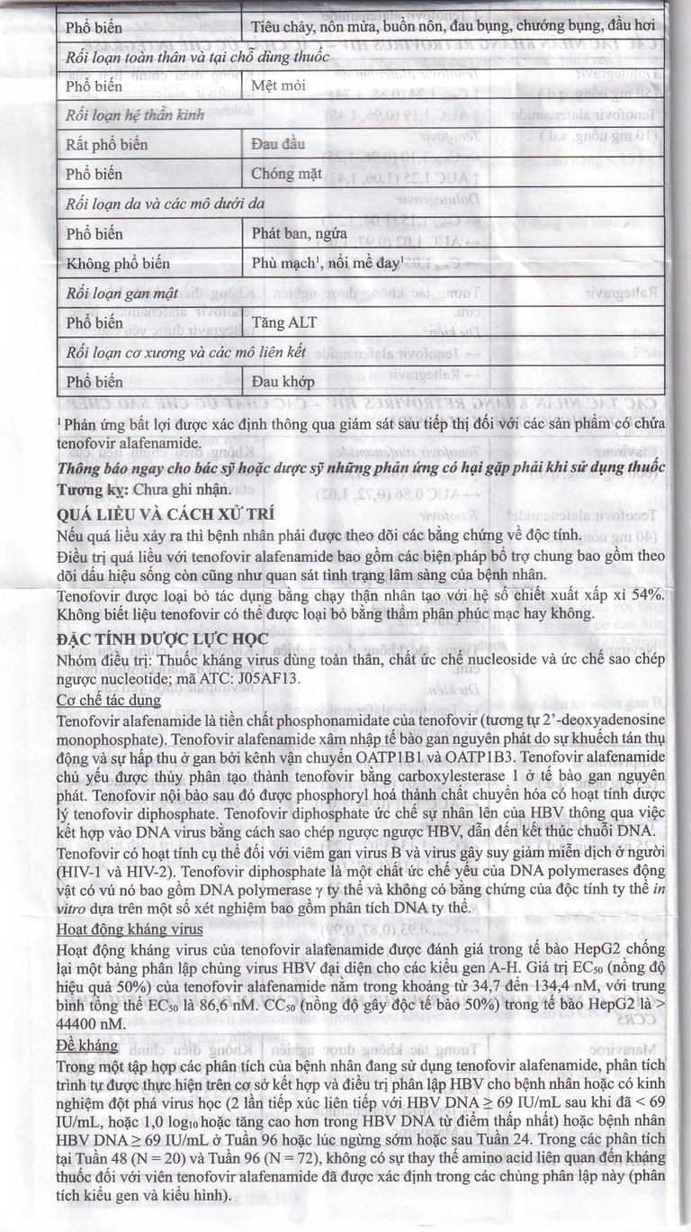 Thuốc Hepbest 25mg điều trị nhiễm virus viêm gan B mạn tính (30 viên)
