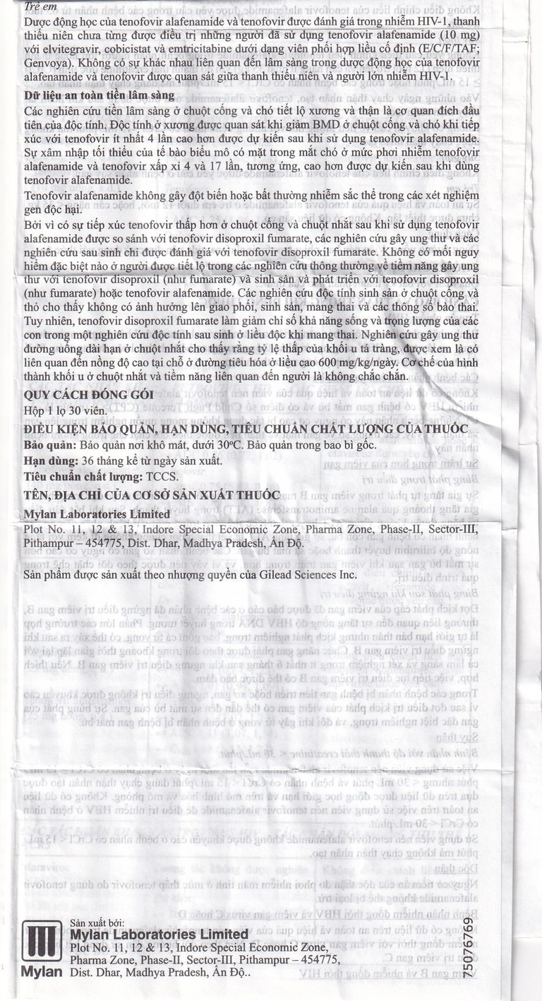 Thuốc Hepbest 25mg điều trị nhiễm virus viêm gan B mạn tính (30 viên)