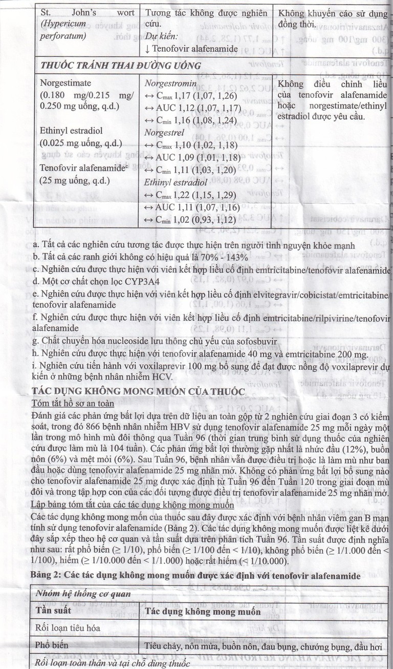 Thuốc Hepbest 25mg điều trị nhiễm virus viêm gan B mạn tính (30 viên)
