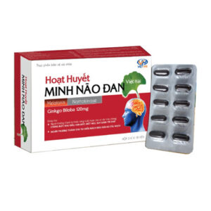 Hoạt Huyết Minh Não Đan - Cải Thiện Trí Nhớ và Hỗ Trợ Tuần Hoàn Não (Hộp 30 viên)