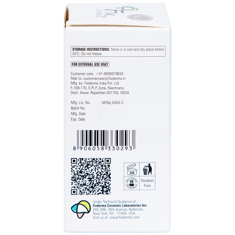 Xịt mụn Fixderma Salyzap giảm mụn trên lưng và toàn thân, kiểm soát dầu (50ml)