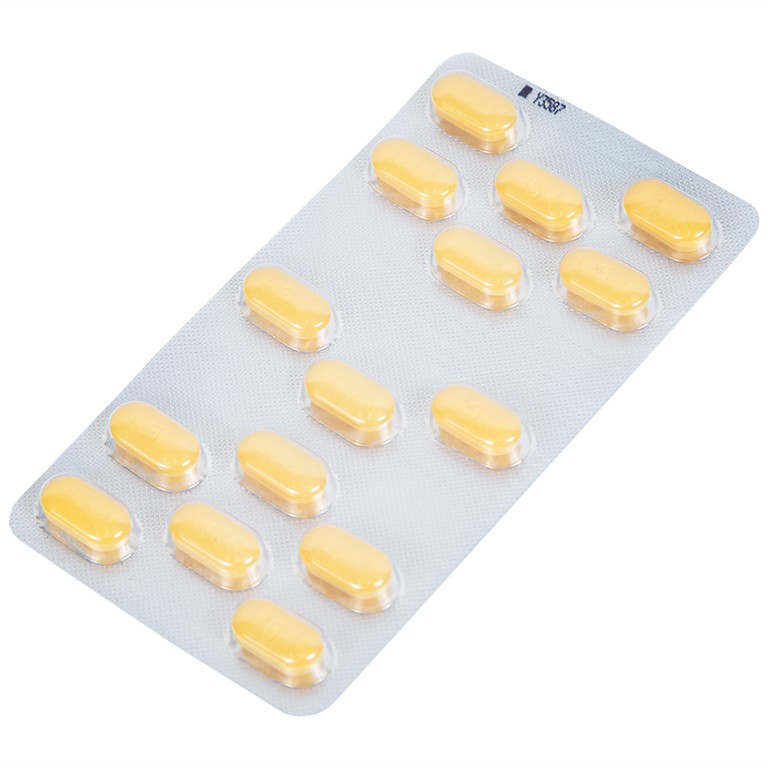 Thuốc Glucovance 500mg/5mg Merck điều trị bệnh đái tháo đường típ 2 (2 vỉ x 15 viên)